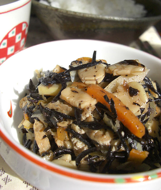 Simmered Hijiki and UCHIMAME